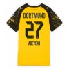 Damen Fußballbekleidung Borussia Dortmund Karim Adeyemi #27 Heimtrikot 2025-26 Kurzarm
